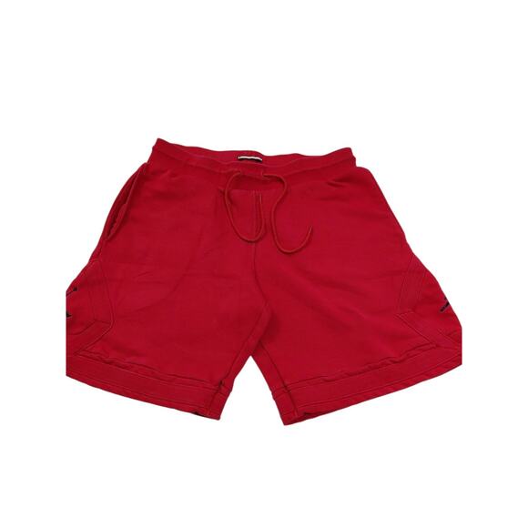 Nike Men's Jordan Size Medium Essential Fleece Diamond Short Fleece , Red - Picture 2 of 5